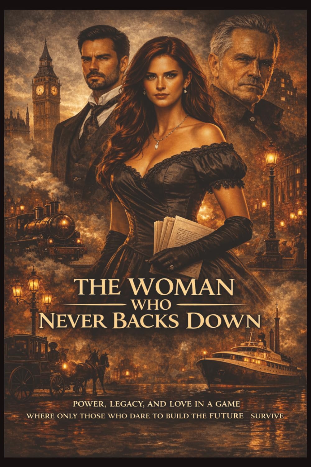 The women Who Never Backs Down: Power, legacy, and love in a world where only those who build the future survive. (Legacy and Power Series)