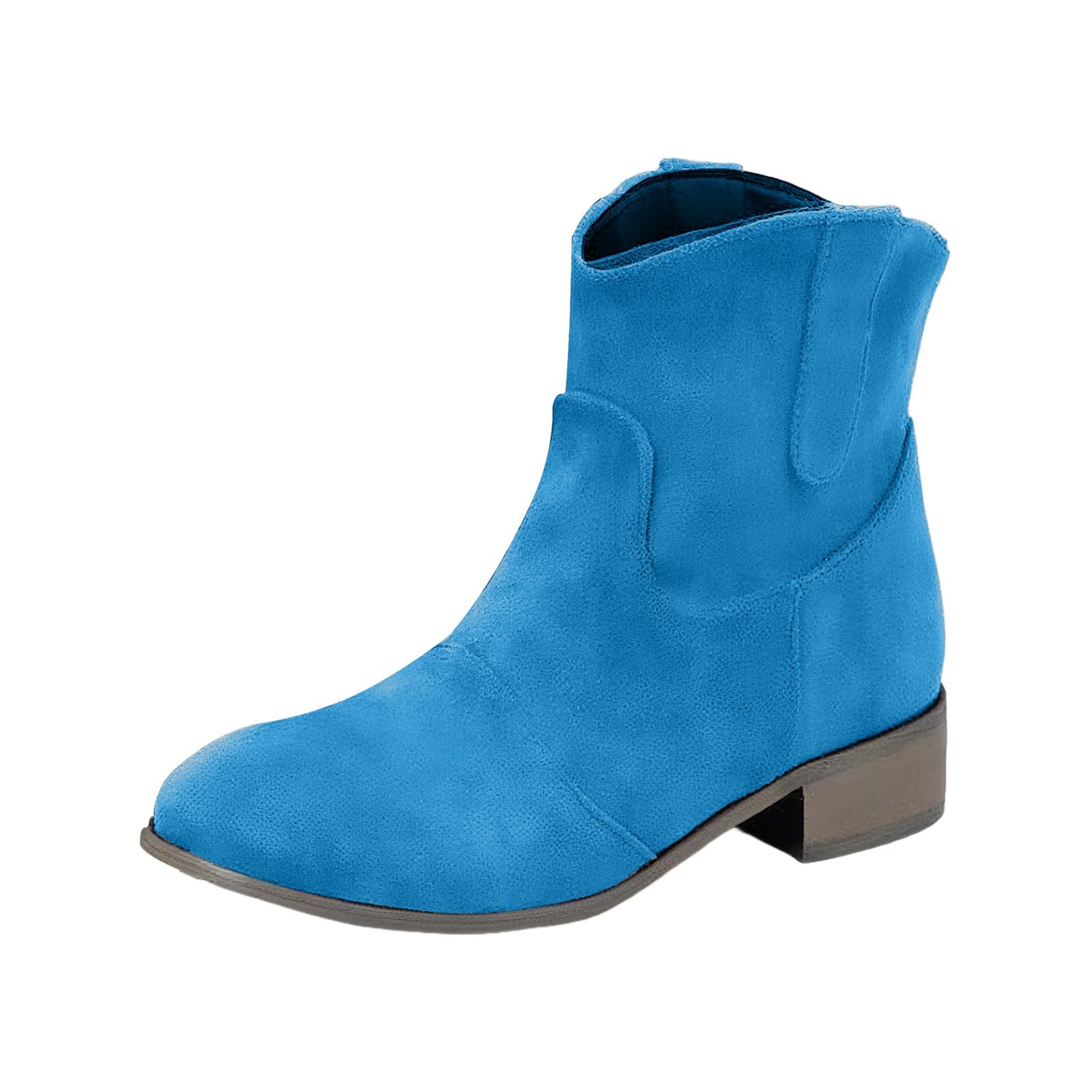 Cocila Botines De Invierno para Mujer, Botas Vaqueras, Vaqueras Occidentales, Vaqueros Retro Clásicas Ante Elegantes Y Cómodas. Bolso Altas Mujer Negras Tacon Negros Piel Marrones Hombre Agua