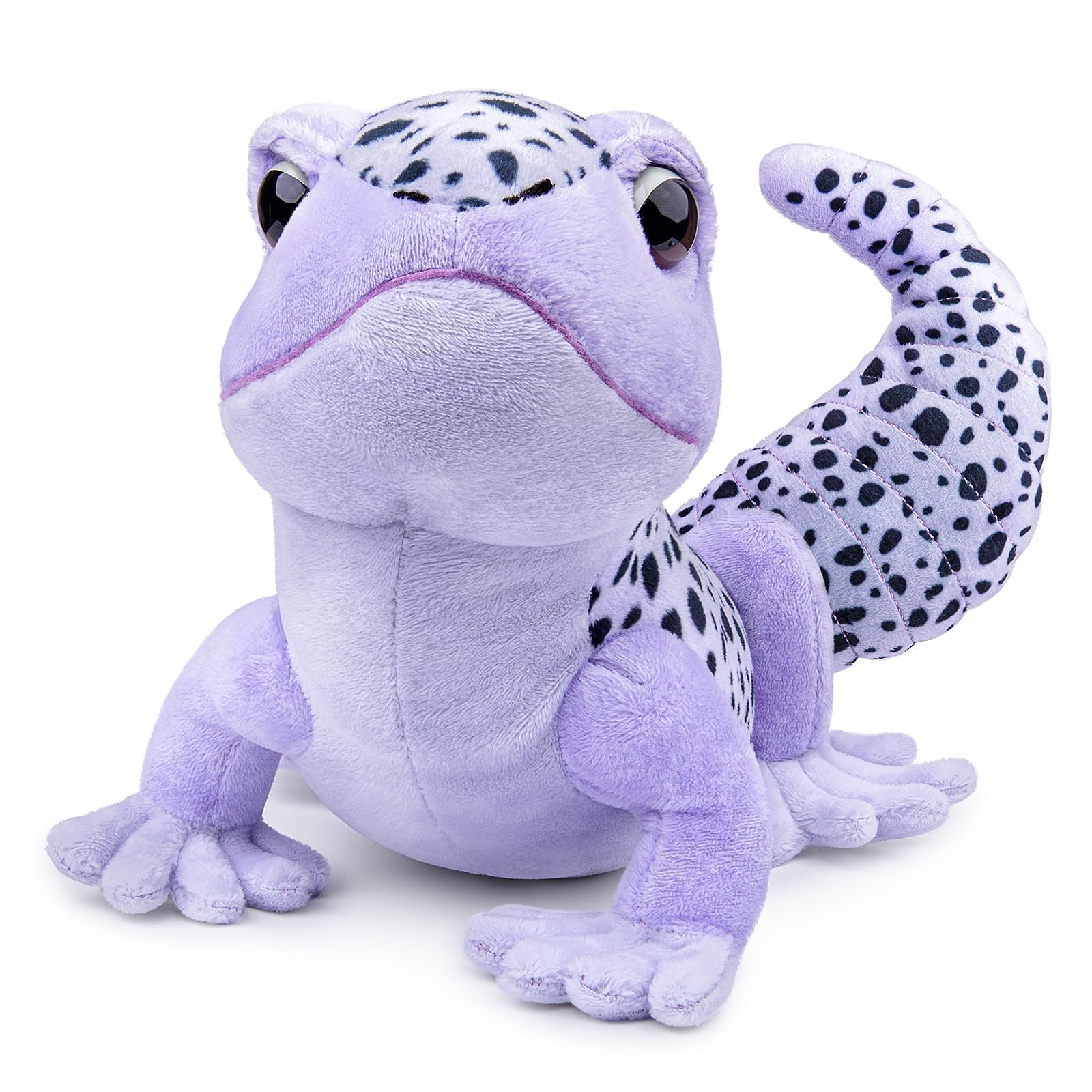 Tiny Heart Simulation Soft Gecko Lizard Plush Toy, Lifelike Leopard Gecko Soft Plush Animal Toy - Image 4