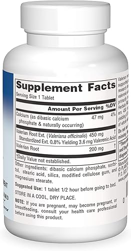 Miniatura 3 de Planetary Herbals Tabletas de extracto de valeriana de espectro completo, 30