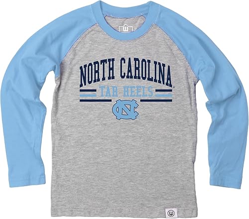 Miniatura 60 de Wes and Willy NCAA playera raglán de manga larga para niños