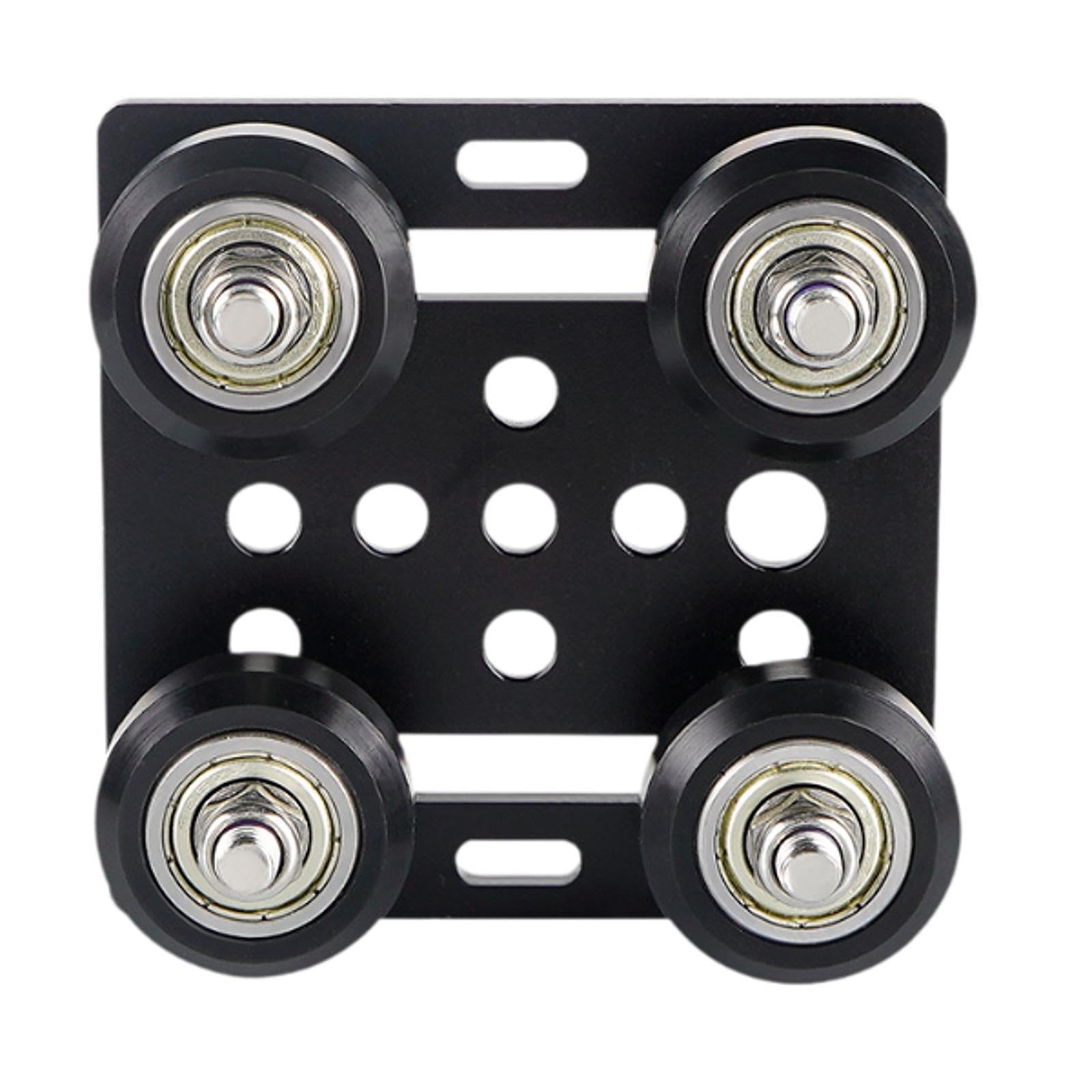 V Wheel Aluminum Profile Pulley Multifunctional 3D Printer Parts Accessories Black-image-26