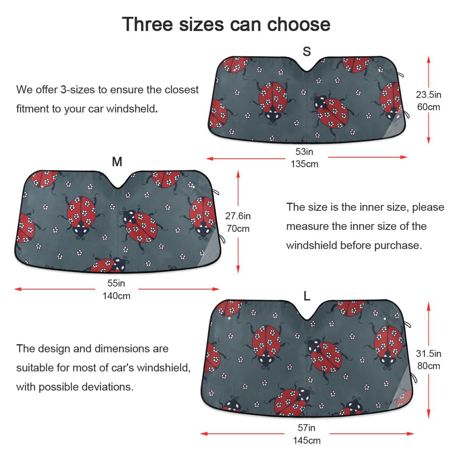 Parasol plegable para parabrisas de coche, protección contra rayos UV, para coche, camión, SUV