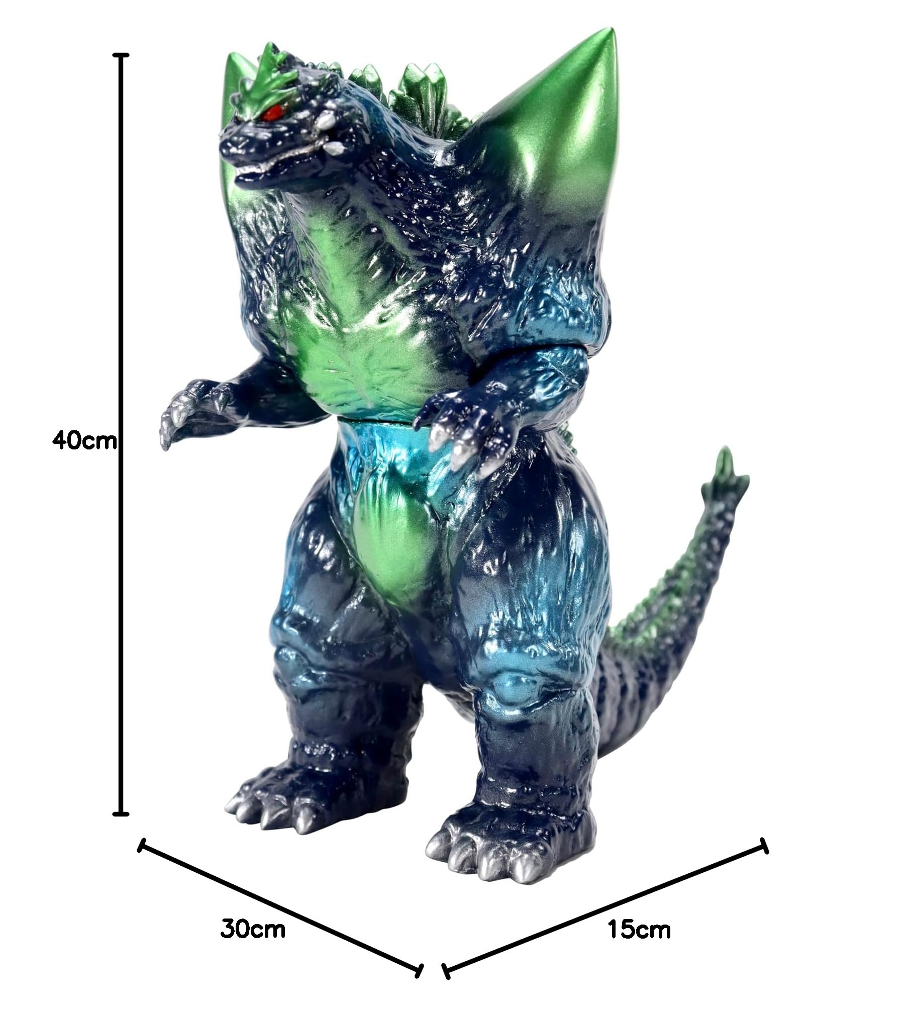 ゴジラ フィギュア 青緑 約12cm Amazon.co.jp: CCP ミドルサイズシリーズ ゴジラEX【第4弾】 スペース