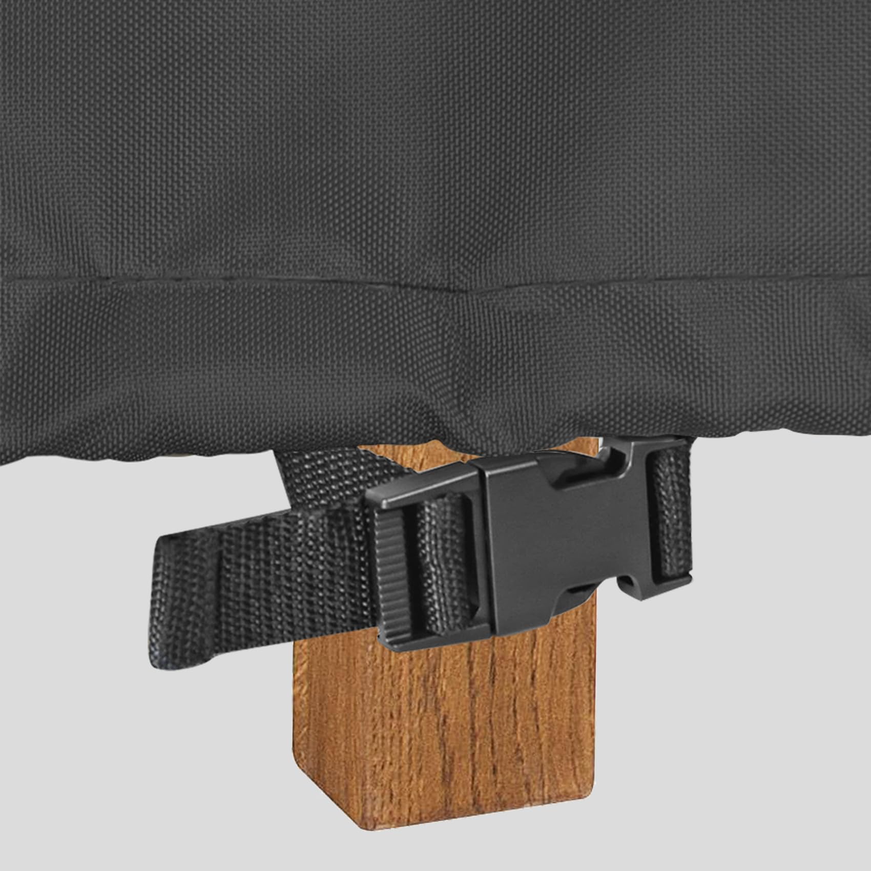 Porch Shield Housse De Table Basse De Patio – Housse Rectangulaire Imperméable Pour Meubles D'extérieur – 121,9 X 66 Cm – Noir