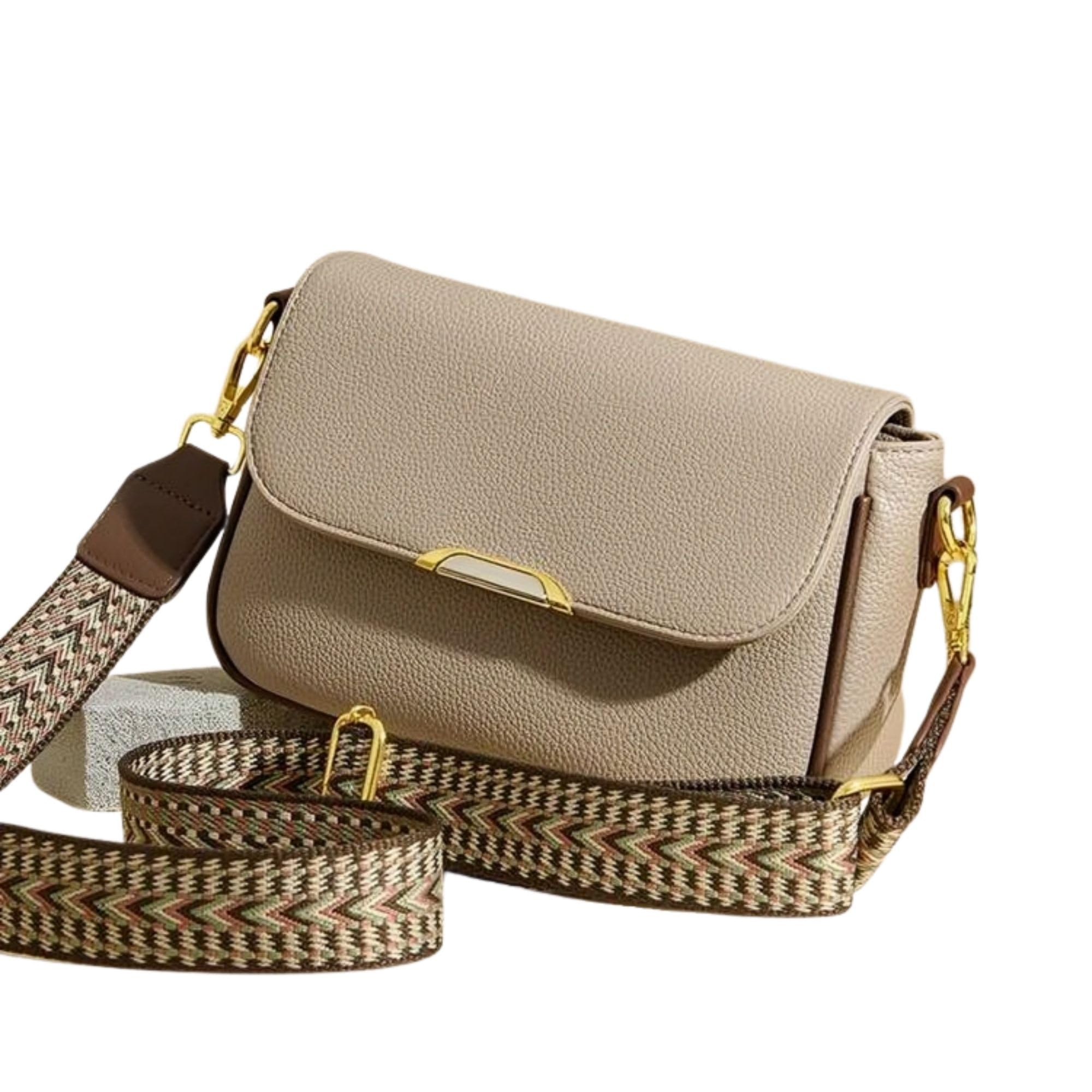 Premium Sling Bag for Women | Textured Crossbody Handbag with Designer Strap-image-4