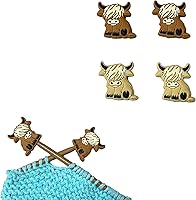 Vista 13 de SPANSEE Porta Agujas de Tejer Hexagonales - 4 Piezas, Tamaño 3-13 (3.25mm-9mm), Tapones de Punta, Protectores de Punta