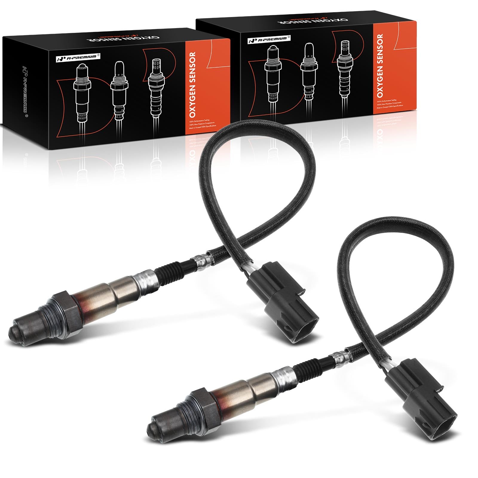 A-Premium O2 Oxygen Sensor Compatible with Genesis G80 2017-2020, G90 2017-2021, V8 5.0L, Downstream Left and Right, 2-PC Set-picture-31