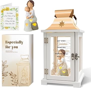 Great Grandma Gifts, First Time Great Grandma Mothers Day Birthday Gift, Baby Announcement Pregnancy Figure Lantern
