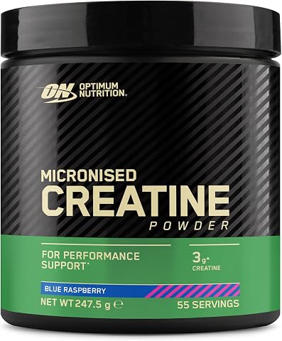 Optimum Nutrition Creatine Mavi Ahududu Kreatin 248 Gram