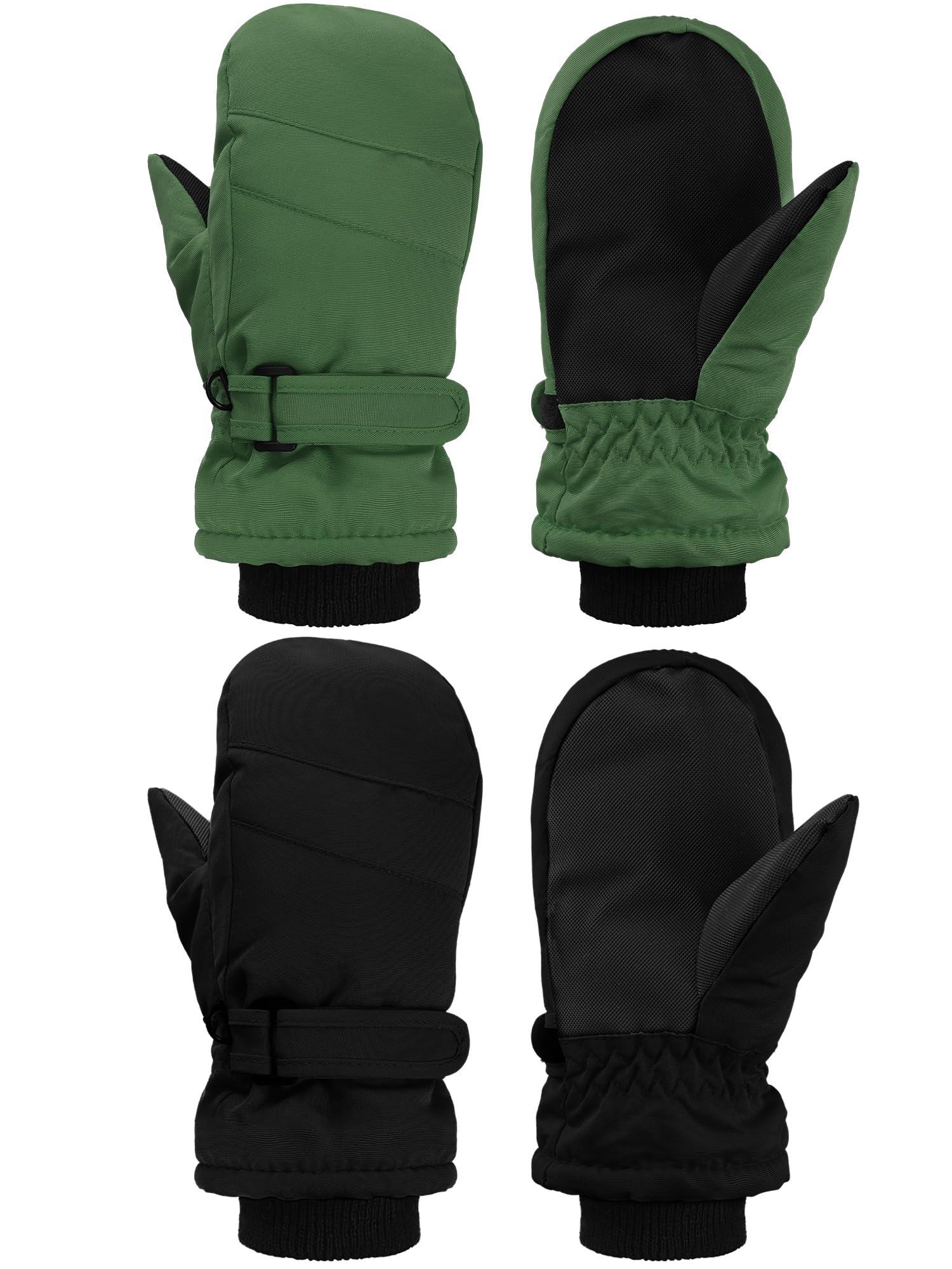 SATINIOR Kids Snow Mittens Ski Gloves
