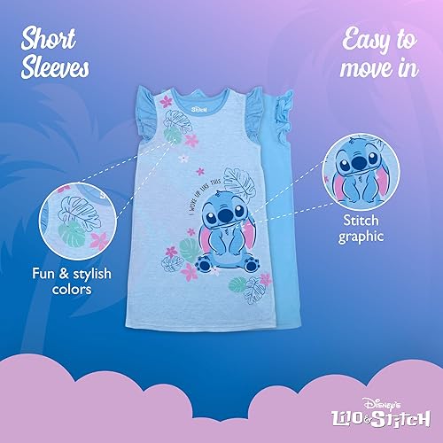 Vista 3 de Disney Frozen - Pijama de algodón para niña (4 piezas)