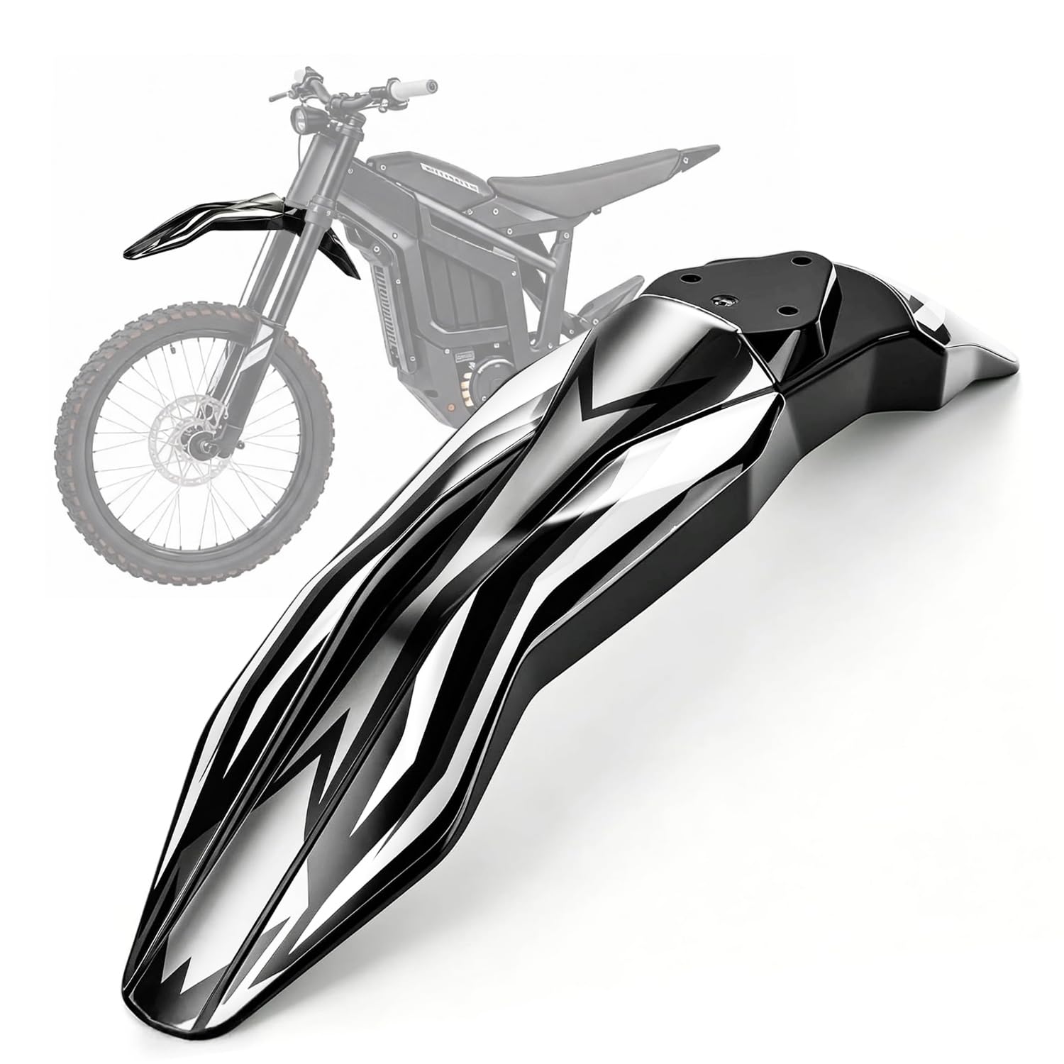 Stylish Sticker Design Motorcycle Front Fender for Talaria