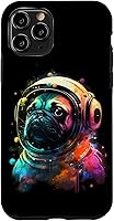Vista 29 de Pug Astronaut Dog Funny Outer Space Colorful Cosmic Explorer Case for iPhone 16