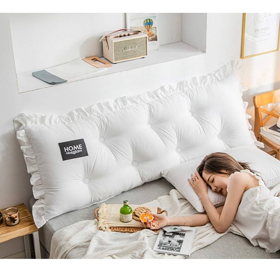 新品未使用 背もたれクッション 低反発 コーデュロイ ホワイトインテリア 白 新品未使用 背もたれクッション 低反発 コーデュロイ ホワイト