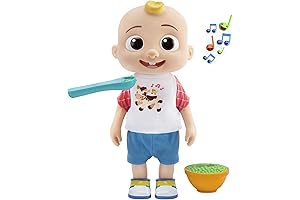 CoComelon Plush JJ Doll with Interactive Sounds and Accessories