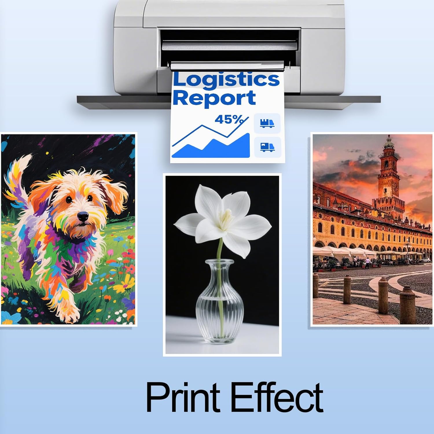 2 Pack 68 Black Ink Cartridge Use for Envy 6152e 6155e 6552e 6555e 6558e Printers (7FP21TN)