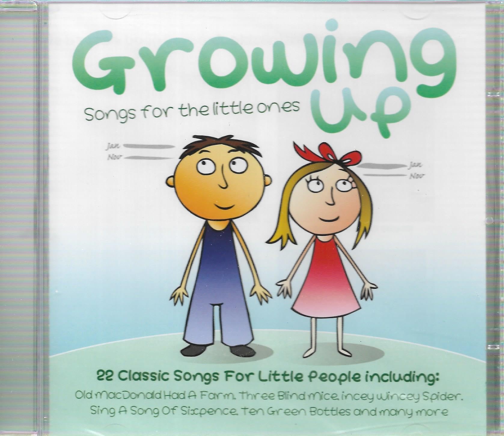 CHILDREN'S FAVOURITES GROWING UP SONGS FOR THE LITTLE ONES CD