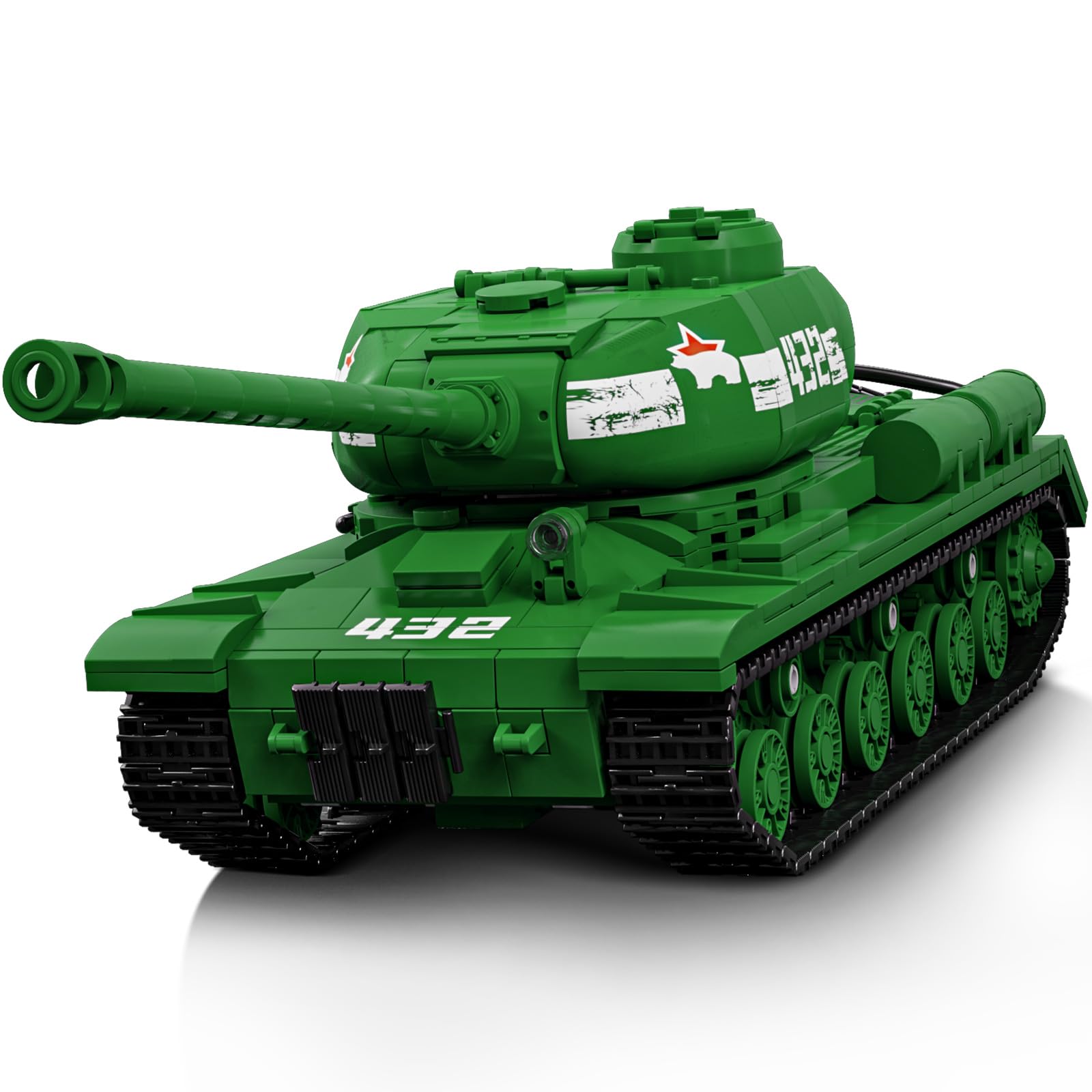 Brihappen Juego de bloques de construcción de tanques militares, modelo de bloques de sujeción, juguete de construcción coleccionable, regalo para adultos y niños (estilo 2)