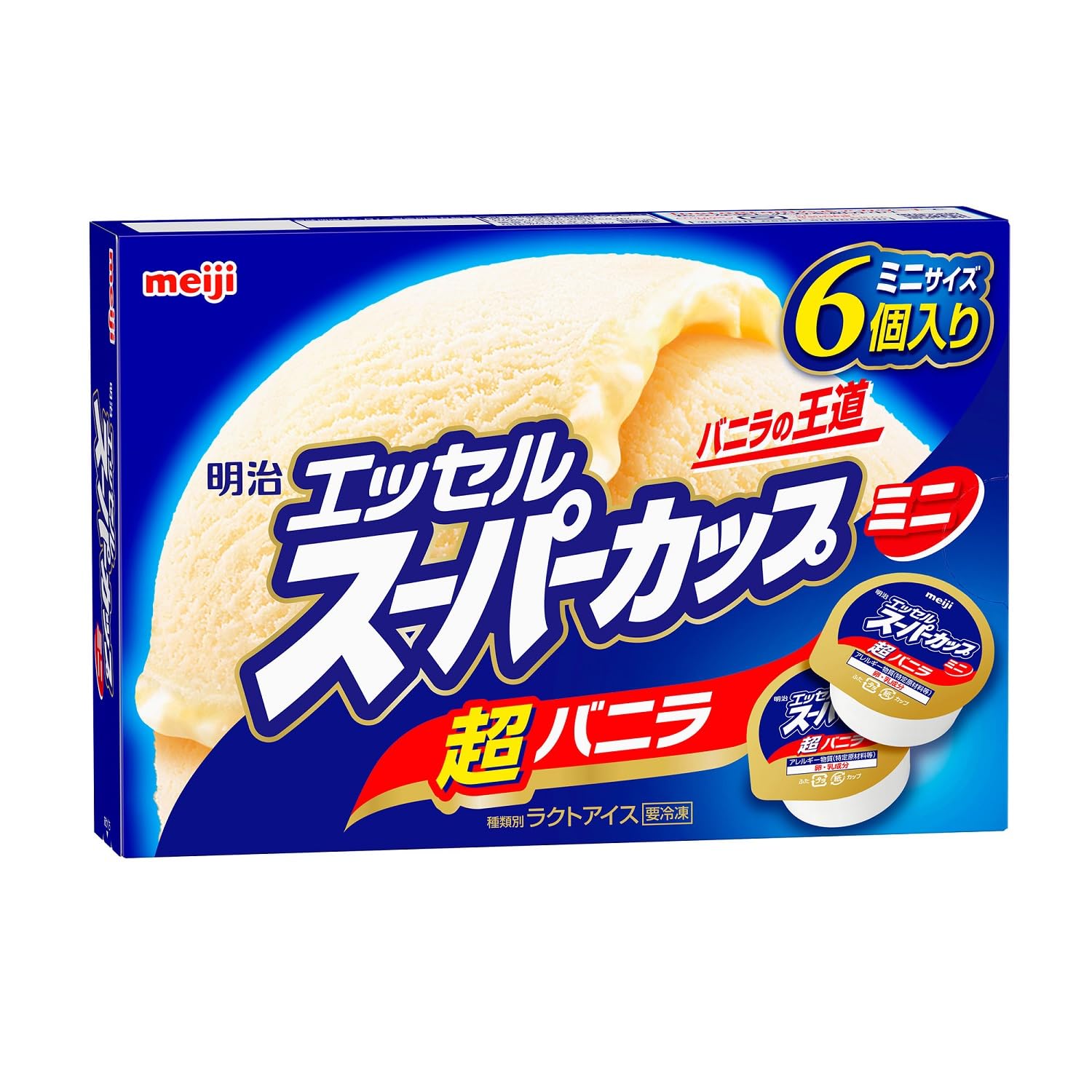 Amazon.co.jp: [冷凍] 明治 エッセルスーパーカップミニ超バニラ 80ml