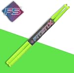 FITSTIX Drumsticks for Fitness & Aerobic Workout Classes the Drum Sticks are Strong and Light Weight design make a fun addition to any exercise routine or class (BLUE)