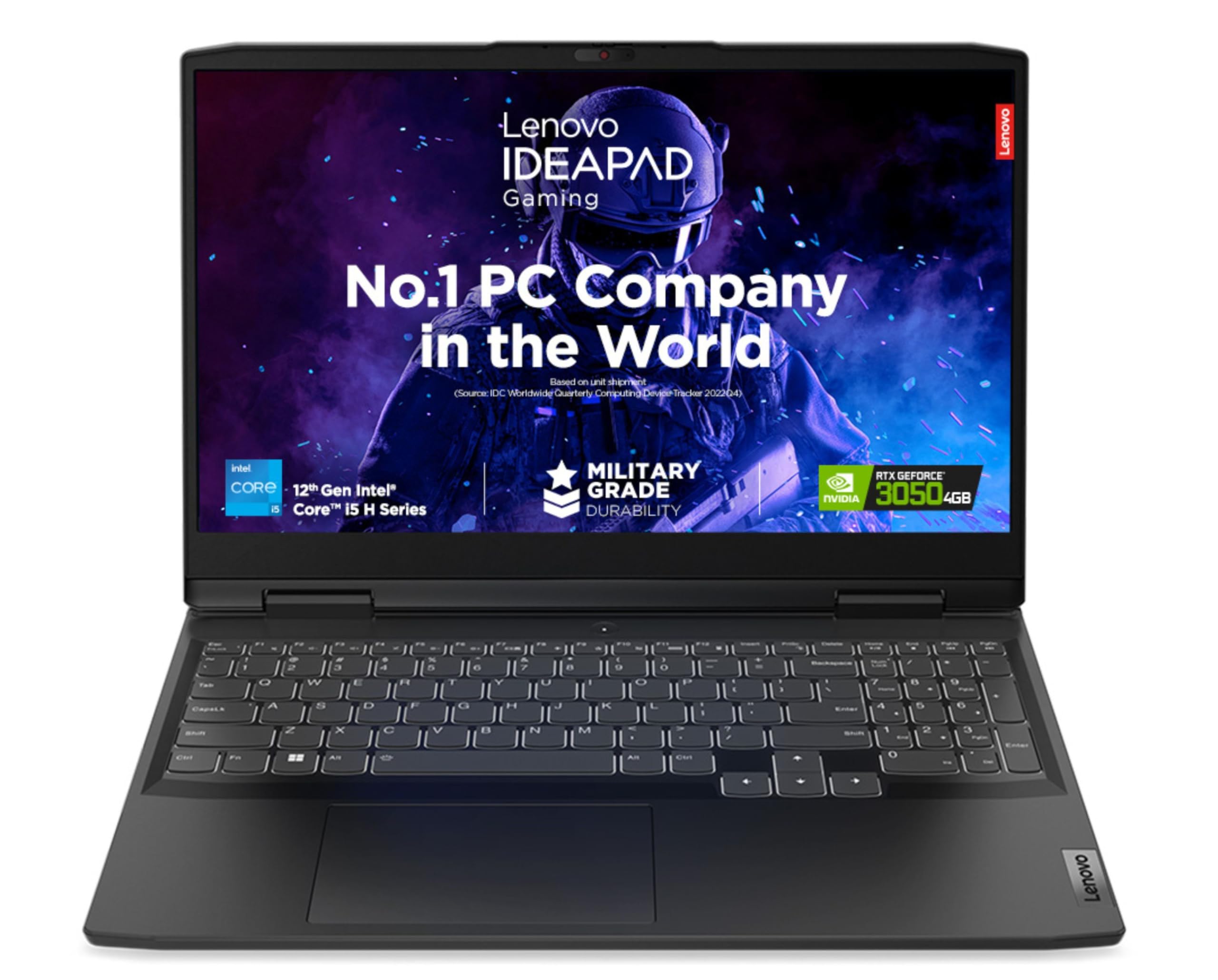 Lenovo IdeaPad Gaming 3 12th Gen Intel Core i5 12450H 15.6" (39.62cm) FHD IPS 120Hz Gaming Laptop (16GB/512GB SSD/Win11/Office 21/NVIDIA RTX 3050 4GB/Alexa/3 Mon Game Pass/Onyx Grey/2.3Kg), 82S9017TIN (B0CNPFHK5M) Amazon Price History, Amazon Price Tracker