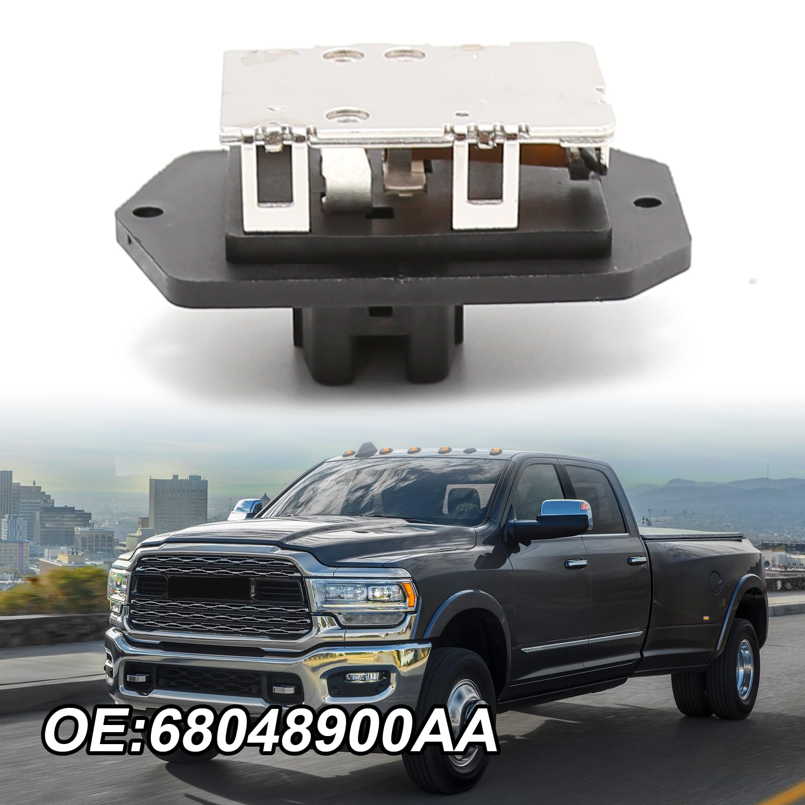 INFINAUTO HVAC Blower Motor Resistor For Dodge Ram 1500/2500/3500/Van 1999-2003 - Replaces 4885456AA - View #12