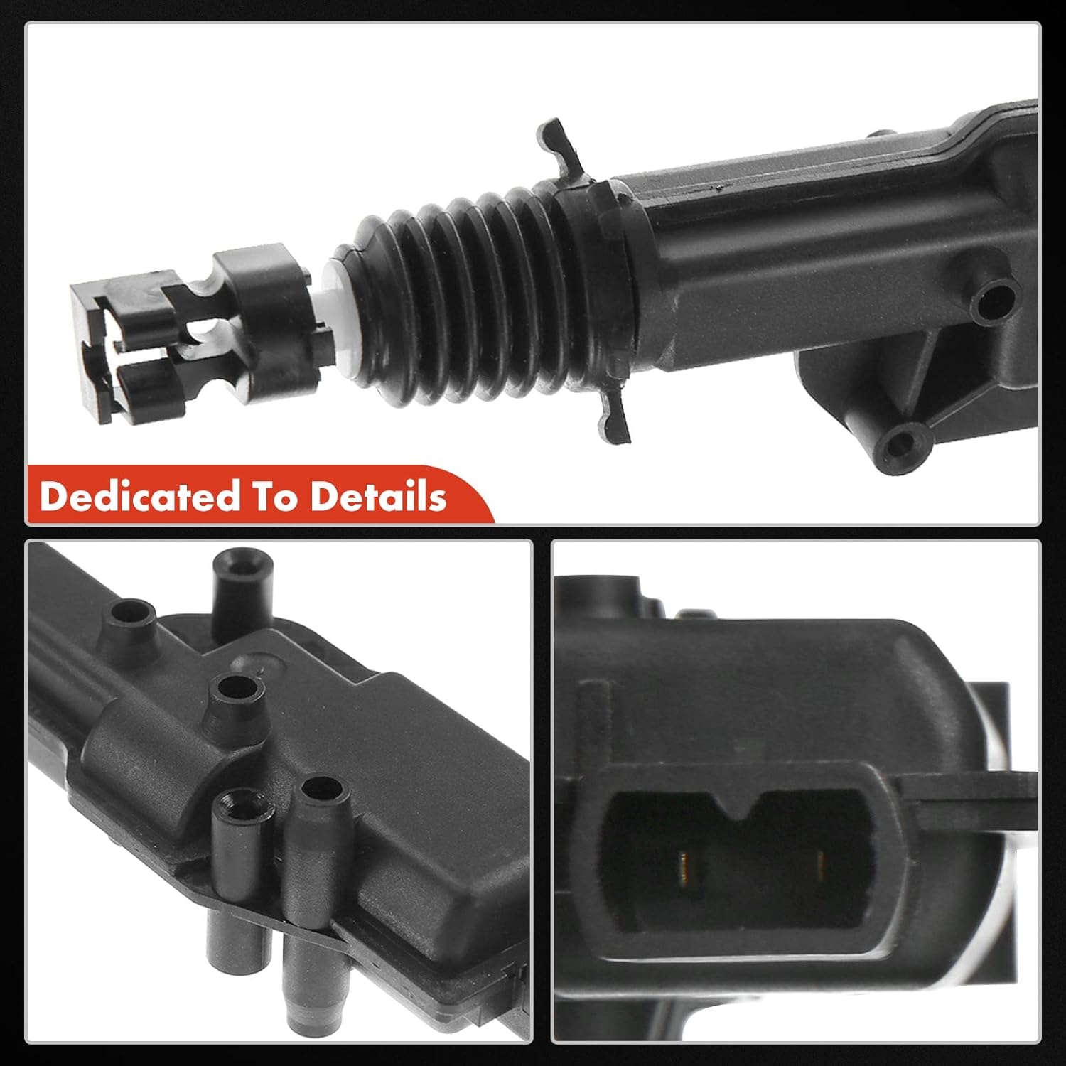 A-Premium Door Latch Lock Actuator Compatible with Ford Vehicles - for Mustang 1994-1998, for F-150/F-250/F-350/Bronco 1992-1993, Explorer 1991-2000, Explorer Sport Trac - Front Driver and Passenger