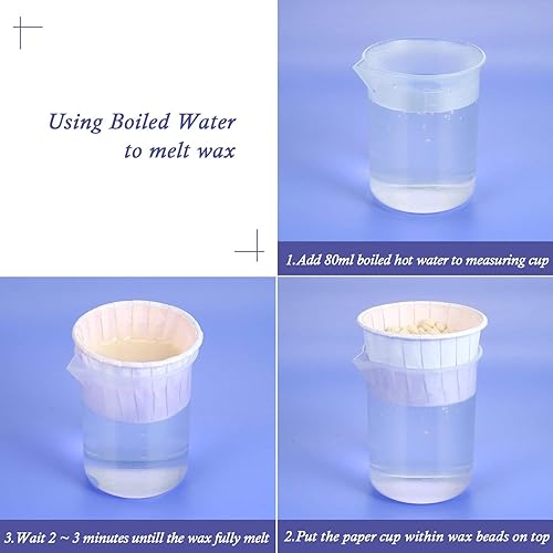 Miniatura 7 de Kit de cera de nariz para hombres y mujeres cera de depilación de nariz 176oz10 veces el uso