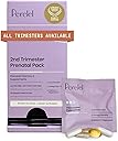 Perelel 2nd Trimester Prenatal Pack, Multivitamin with Magnesium, Omega 3, Iron & Calcium, Nutritional Support for Second Trimester Wellness, Soy & Gluten Free, Non GMO, 30 Daily Pill Packs