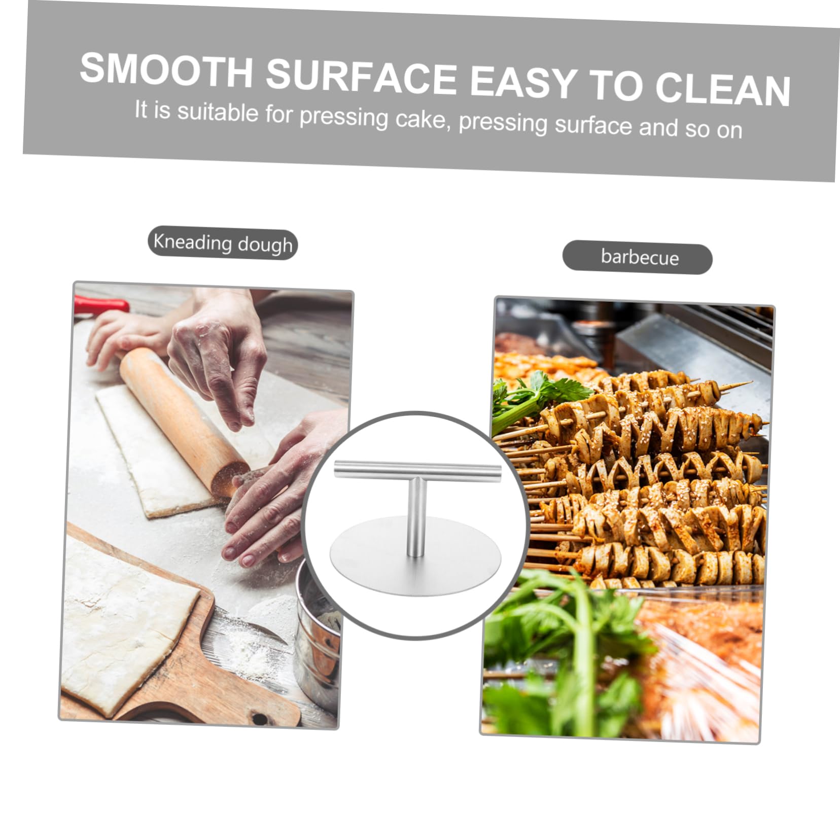 Herramienta para Hacer Empanadas y Pasteles Pasteles de Acero Inoxidable para Prensar Tacto Cómodo Prensa Masa para Uso en Casa