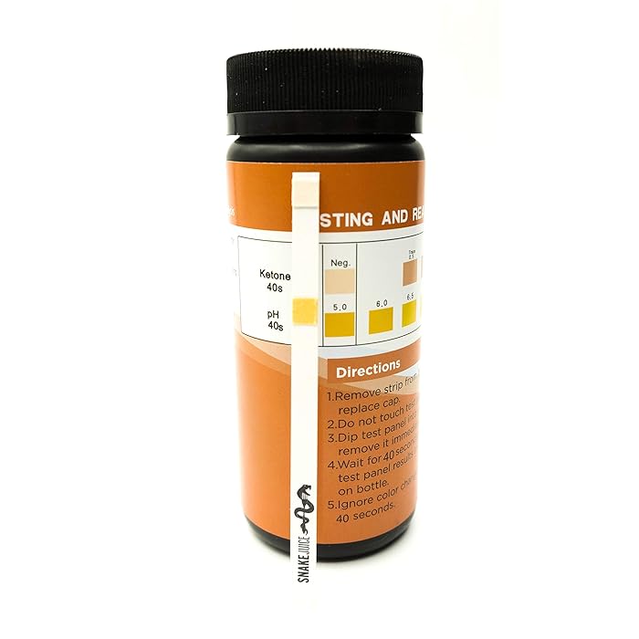 Buy SNAKE Juice Ketone & pH Urinalysis Test Strips, 100 ct, AllinOne