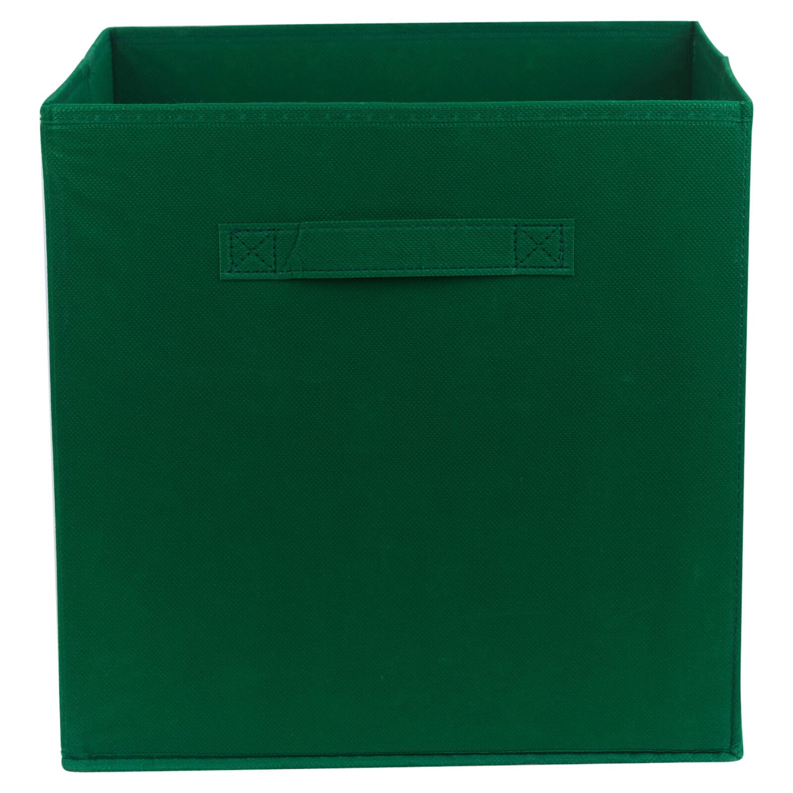 Urbnliving Basil 6 Pcs Foldable Fabric Cube Storage Boxes Collapsible Folding Box Fabric Cubes Organisers For Kids Playroom Toys Magazines Nursery Items Clothes Art & Craft Supplies