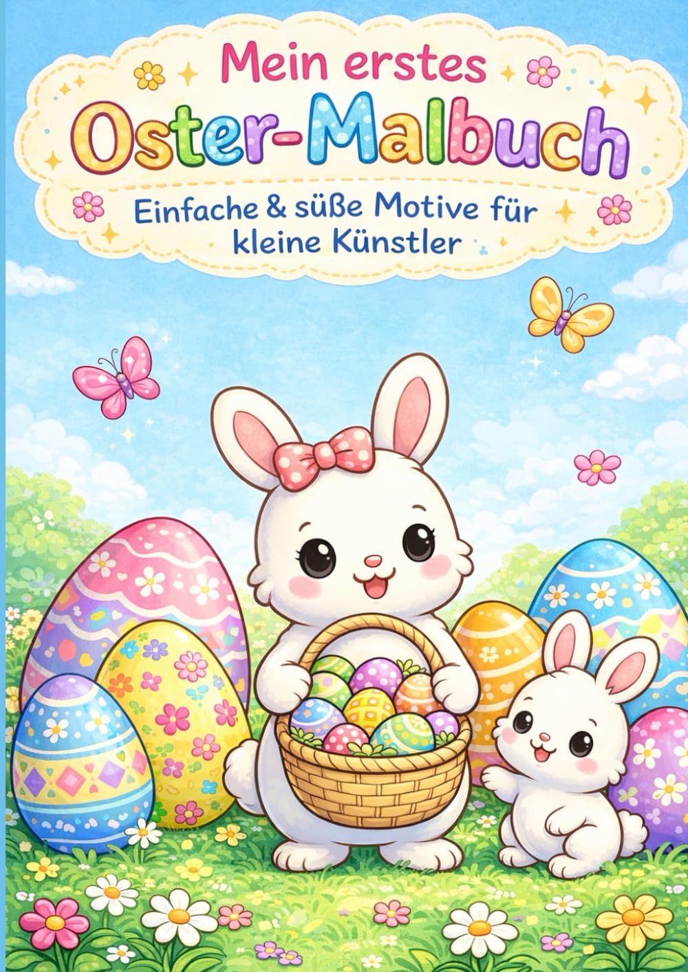 Mein erstes Oster-Malbuch.: Einfache & süße Motive für kleine Künstler.