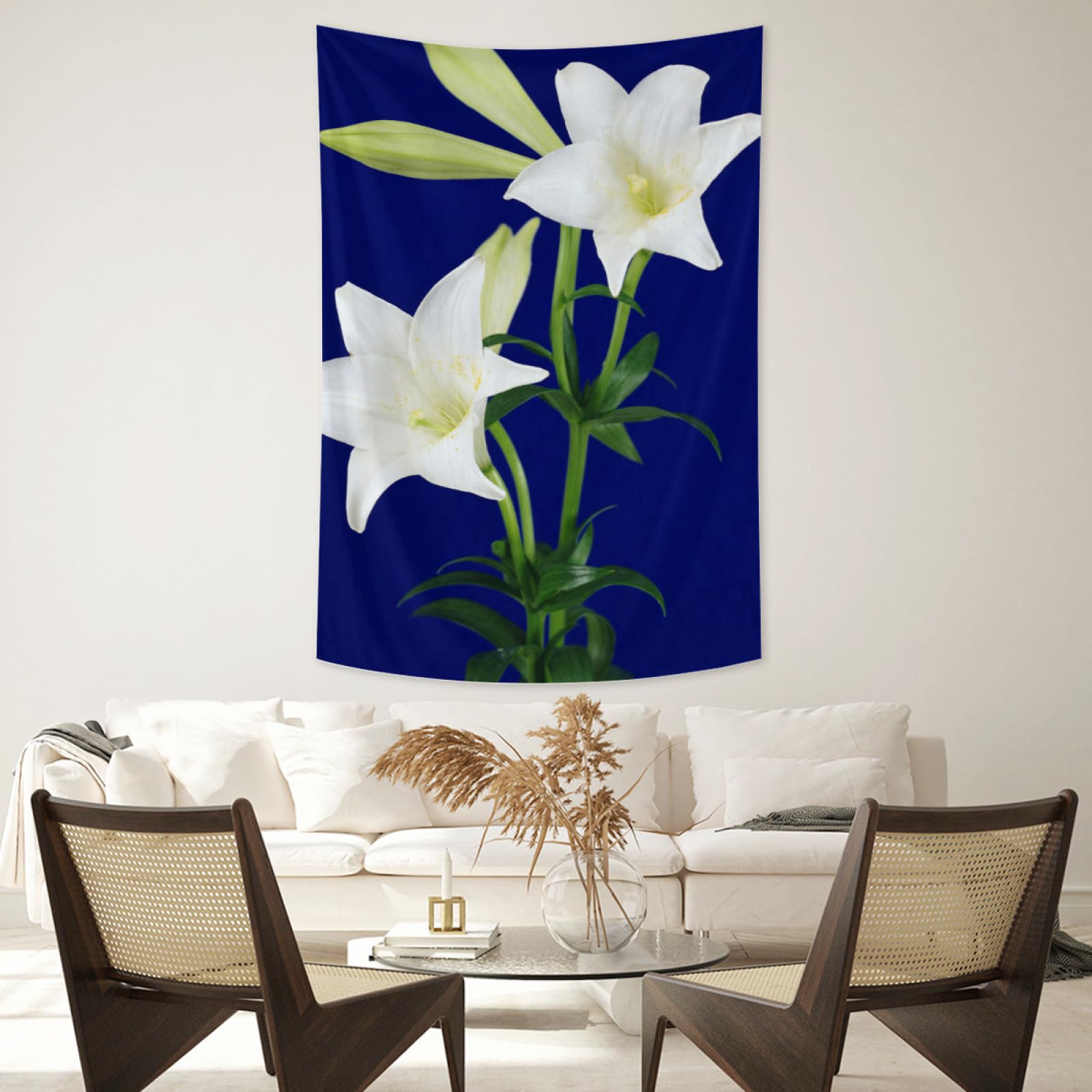 HMLTD Floral Bliss Tapestry - Bring a Sense of Tranquility and Elegance to Your Room