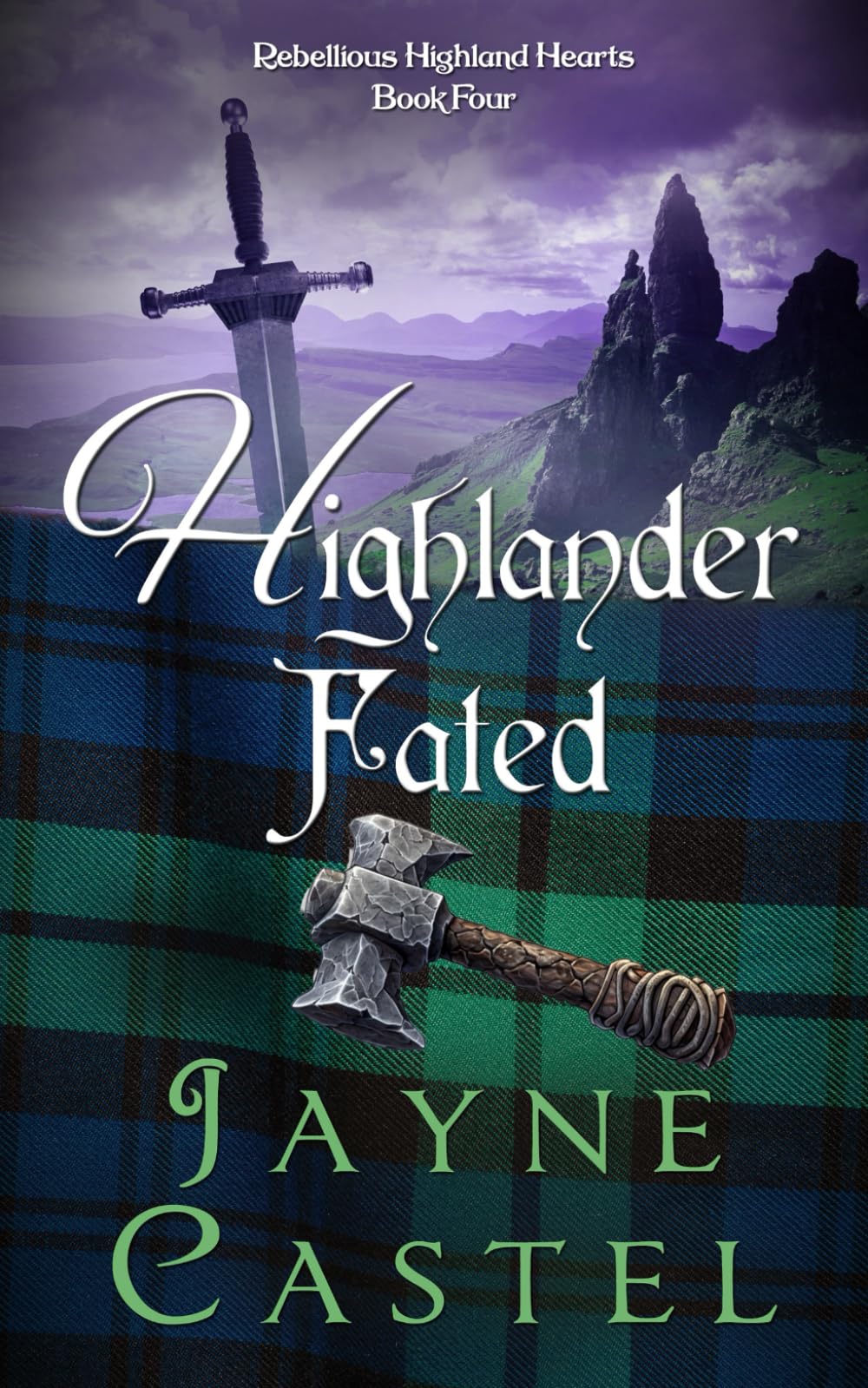 Highlander Fated: A Medieval Scottish Romance (Rebellious Highland Hearts)