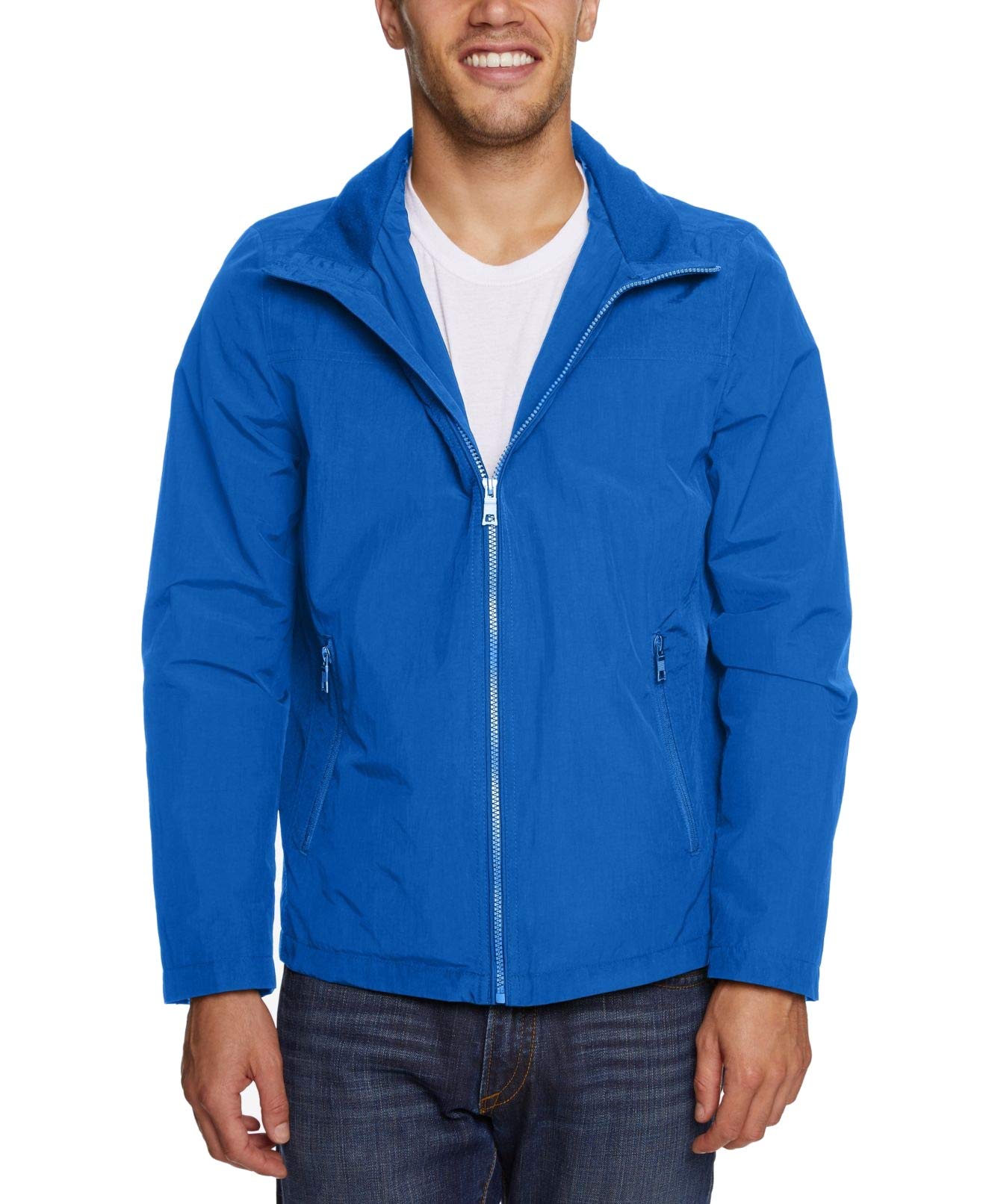 Nautica Men's Lightweight Sailing Jacket – Waterproof &amp; Windproof, Breathable