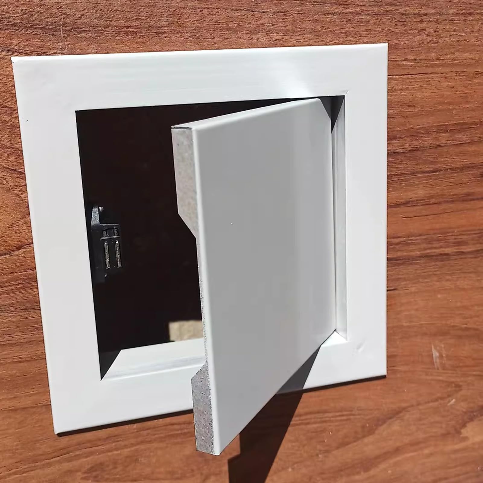Metal Recessed Access Panel, 8x8 12x12 16x16 18x18 20x20 24x24 Click Open Attic Inspection Hatch Cover, Ceiling Wall Plumbing Revision Door(32x28in/81x71cm)
