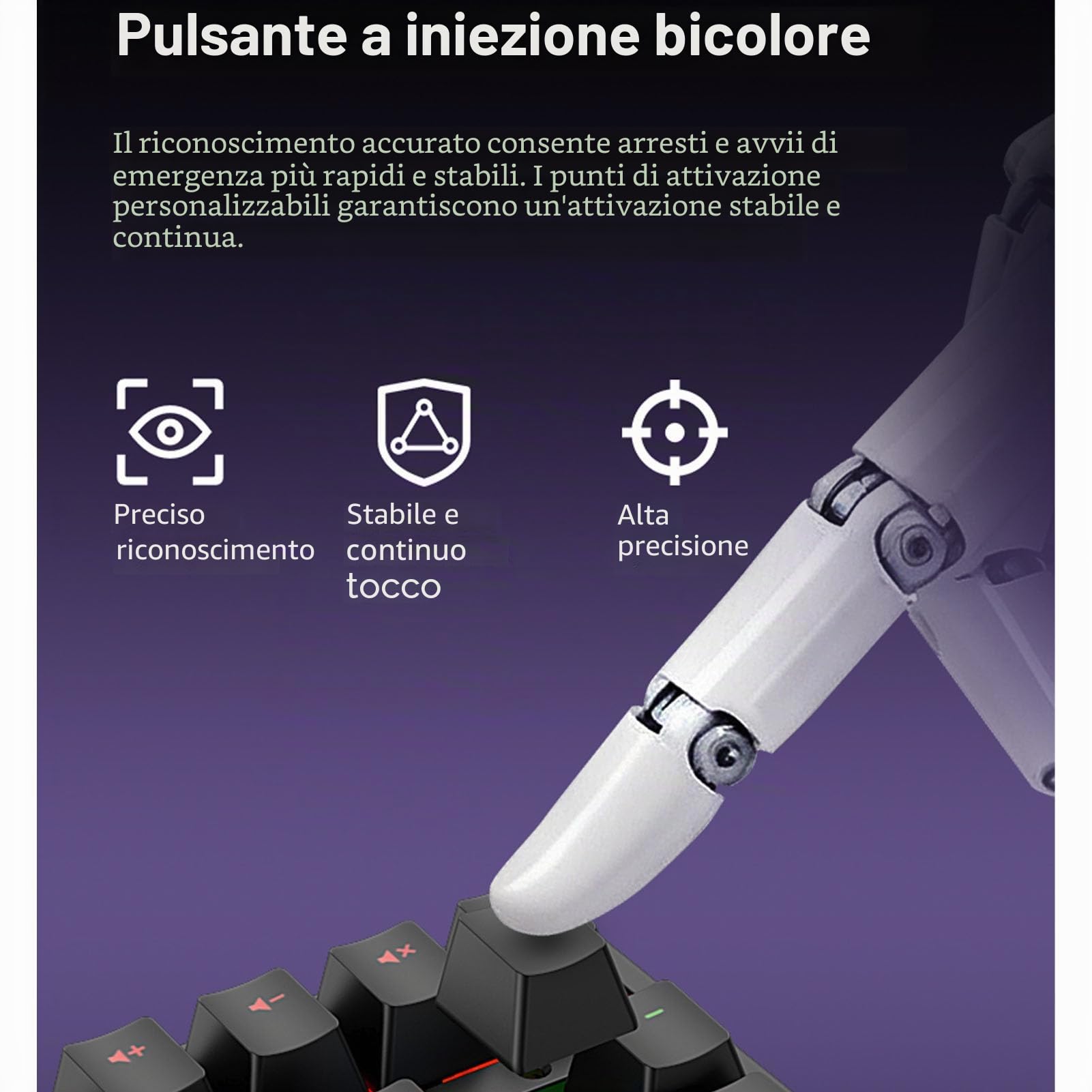 Zunate Tastierino Numerico Meccanico, Tastierino Numerico Cablato USB C a 34 Tasti, Retroilluminazione RGB, Interruttori Blu, Tastiera Numerica Esterna per PC Desktop Portatile, per (BLACK)
