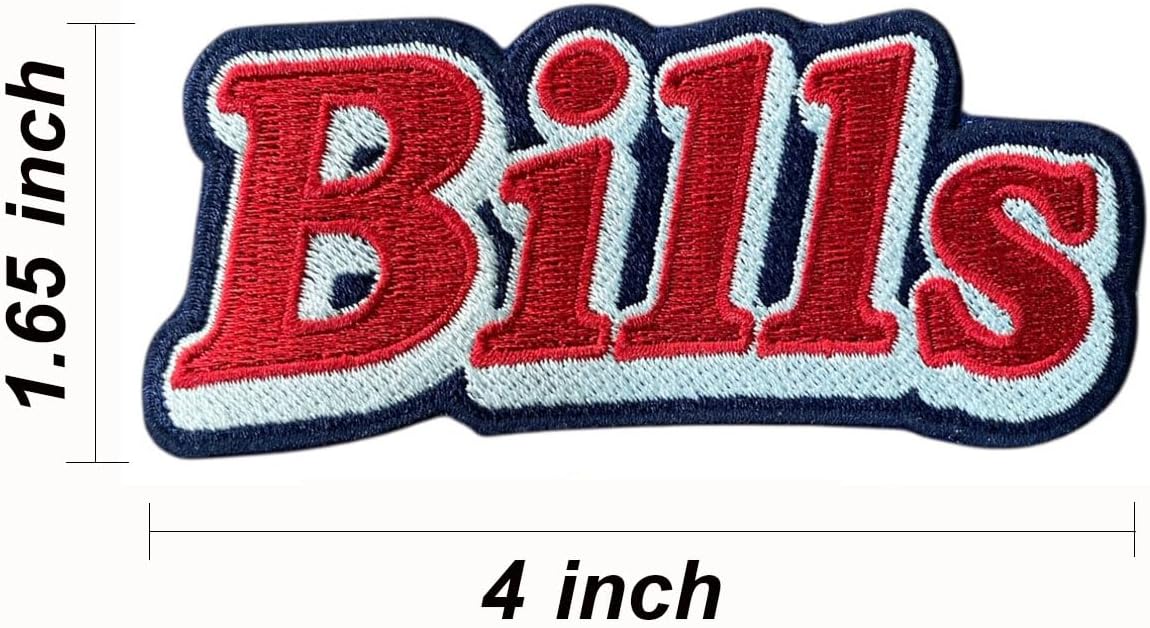 2 PCS Red Word Lettering Patch Embroidered Iron On Patches for Decorate Craft Clothes