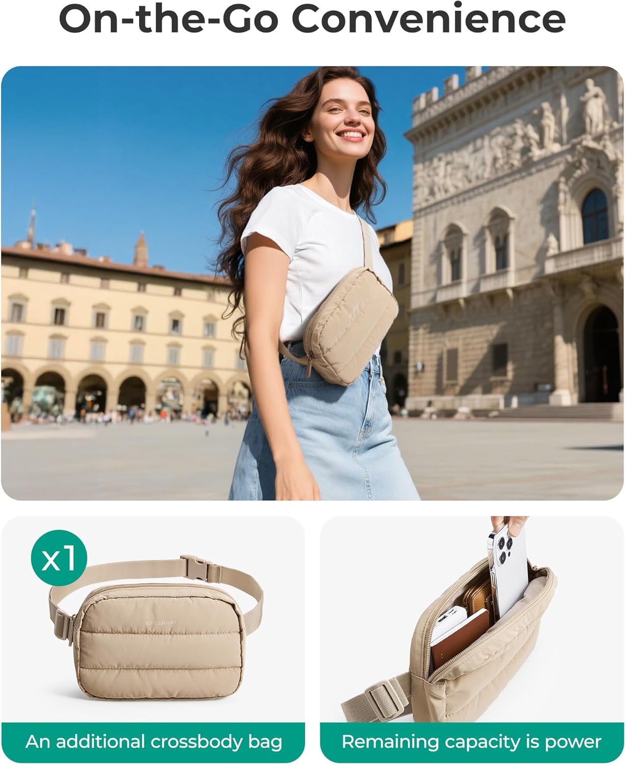 BAGSMART 35L Travel Backpack Women, 17.3 Inch Carry On Backpack Flight Approved, Personal Item Backpack Travel Bag, Water Resistant Casual Daypack, Desert