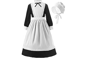 Elizabeth Blackwell Costume: Pilgrim Costume for Girls