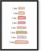 Vista 14 de HAUS AND HUES Carteles motivacionales para la oficina, citas inspiradoras, arte de pared, regalos de consejero, afirmaciones de amor propio, aula