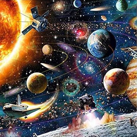 Amazon Co Jp Liuna 宇宙パズル スペースパズル大人用1000ピースジグソーパズル大人と子供のため惑星ジグソーパズル木製 成長upsの1000ピースのために ジグソーパズル おもちゃ