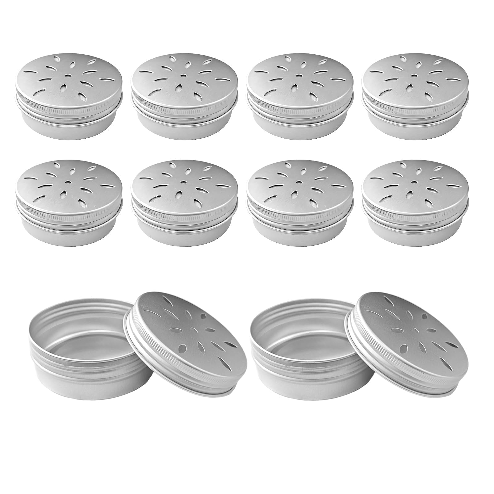 10 Pièces Récipients Odeurs 60 ML pour Chiens,Canettes en Aluminium pour Dressage Olfactif de Chiens, Accessoires de Dressage,boîtes de parfum pour chien,Polyvalents pour Dressage Renifleur et Ambianc