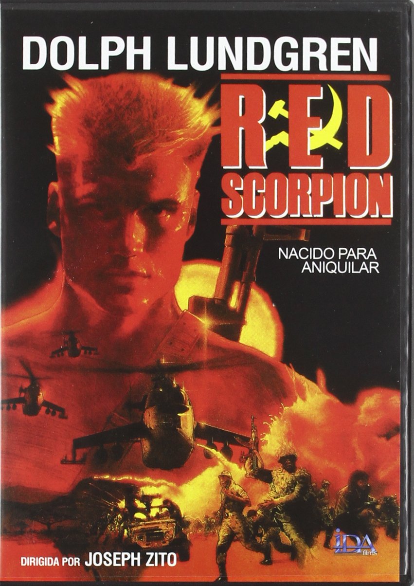 RED SCORPION - All Regions Dolph Lundgren