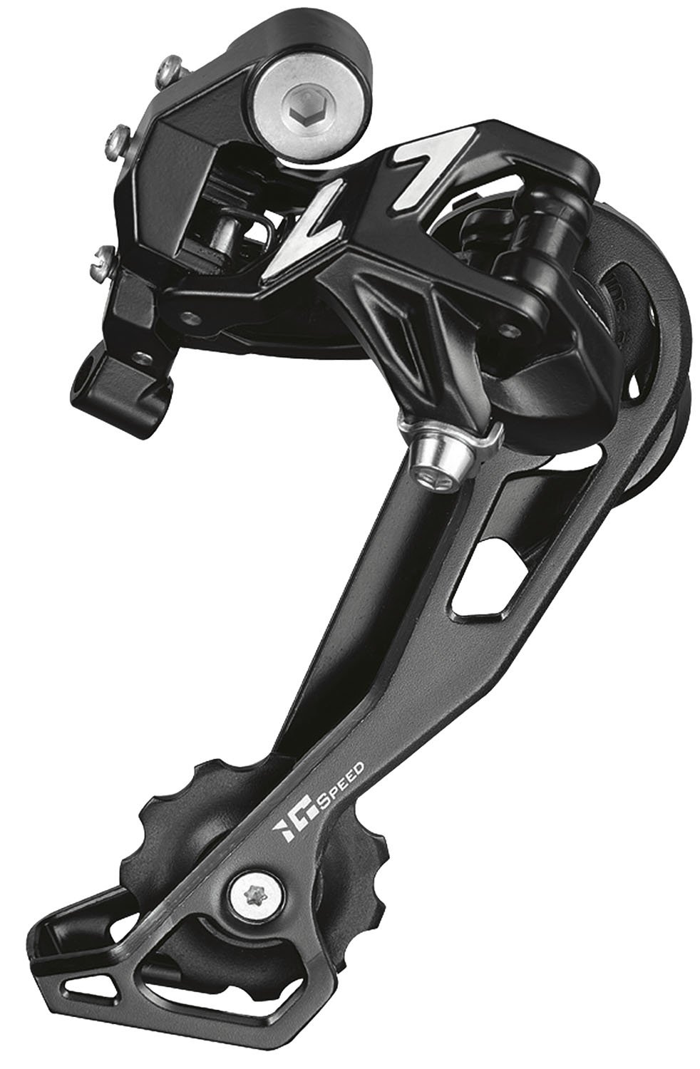 Microshift Manette XCD R Dérailleur arrière – Noir