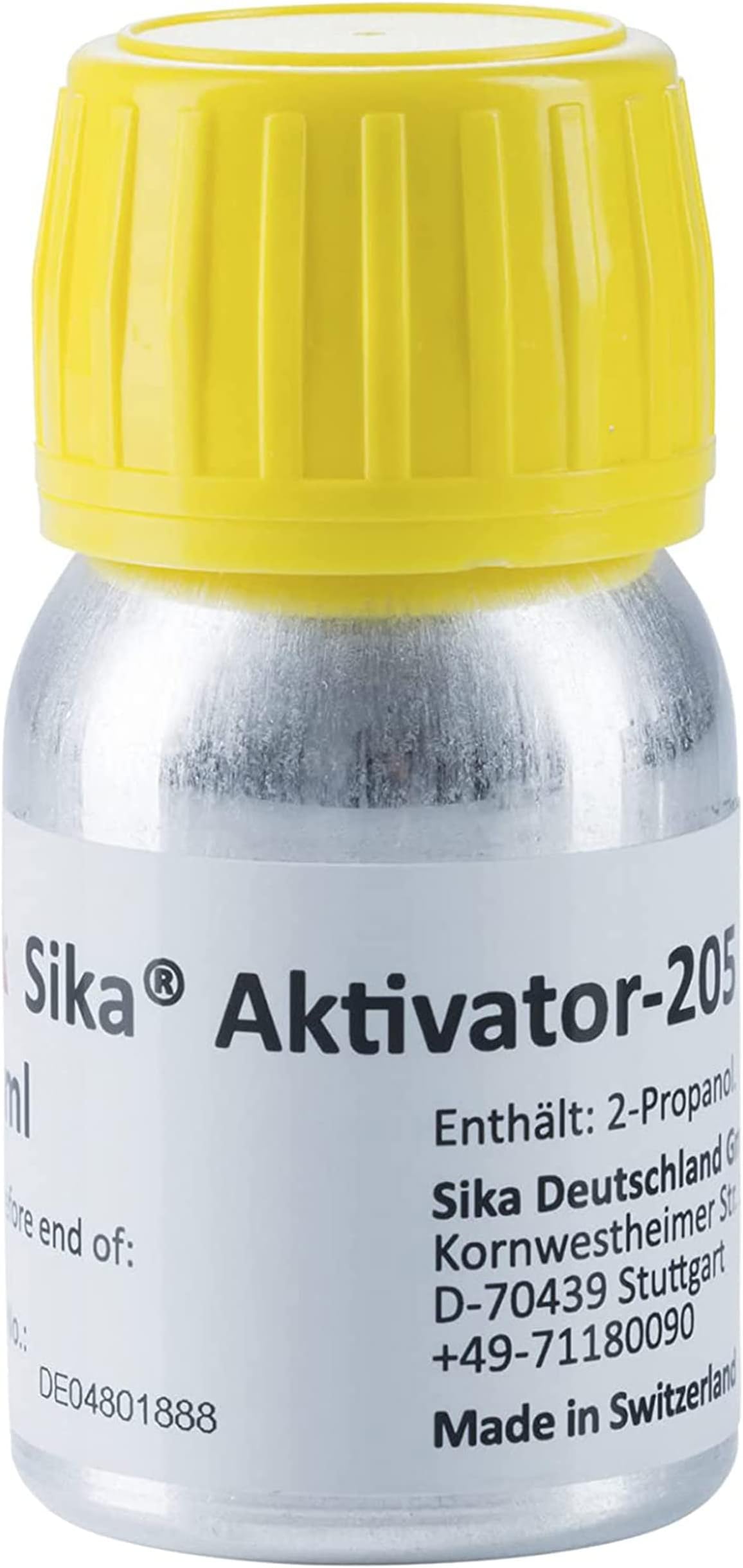 Sika Sika Activator-205 Transparent Solvent-Based Adhesive Cleaner for Non-Porous Surfaces for Cleaning Adhesive Surfaces 30 ml