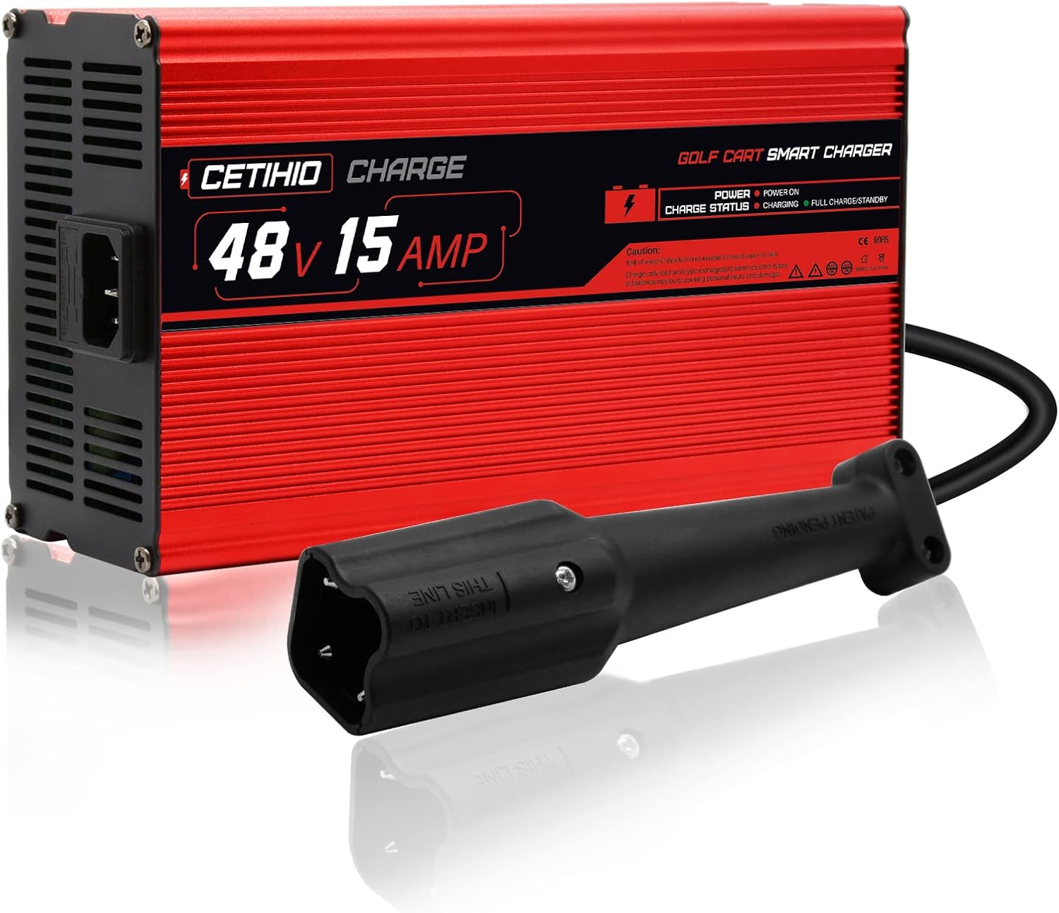 Upgraded 48 Volt Golf Cart Battery Charger for Yamaha G29