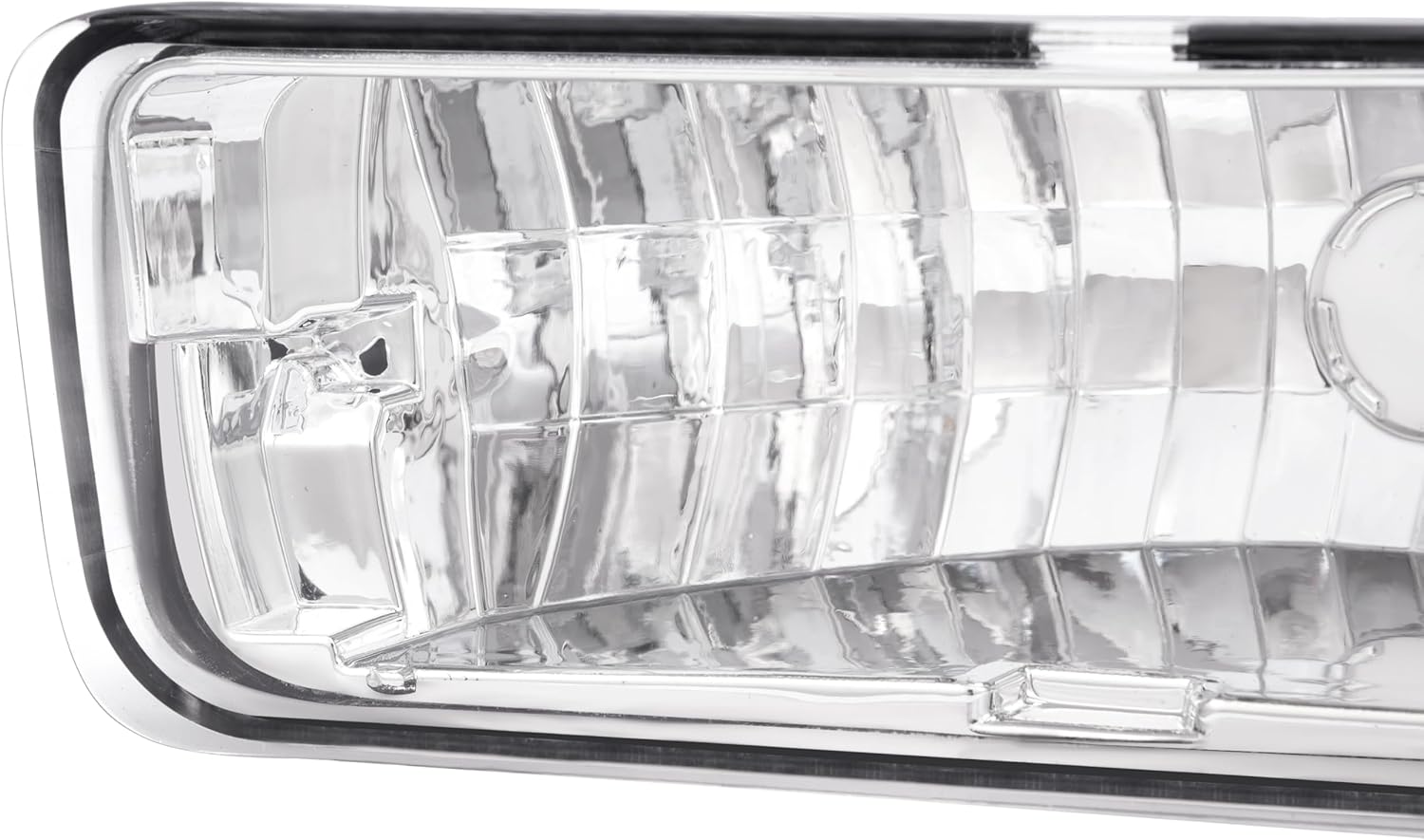 HECASA Pair Front Bumper Turn Signal Light Compatible with 1985-1992 Chevy Chevrolet Camaro Replacement for GM2520165 GM2521165 Turn Signal Lamp Driver & Passenger Side Clear Lens